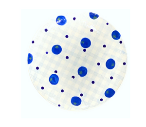 Color Me Mine Marietta Blueberry Plate